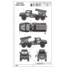Maquette de camion en plastique BM-21 Grad Rocket Launcher 1/72