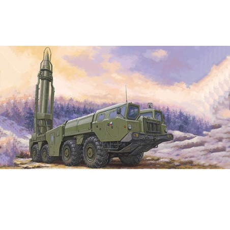 Maquette de camion en plastique (9P117M1) Launcher with R17 Rocket of 9K72 Missile Complex "Elbrus" 1/72 Maquette de camion en plastique (9P117M1) Launcher with R17 Rocket of 9K72 Missile Complex "Elbrus" 1/72