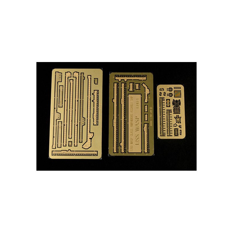 Maquette de Bateau en plastique Porte A. USS Wasp LHD-1 1/700