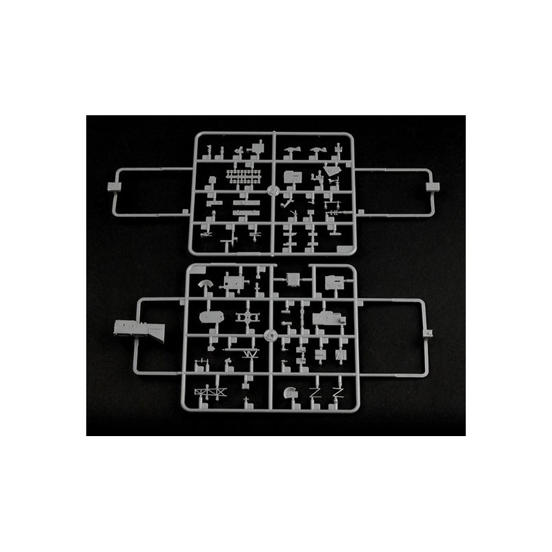 Maquette de Bateau en plastique Porte A. USS Wasp LHD-1 1/700