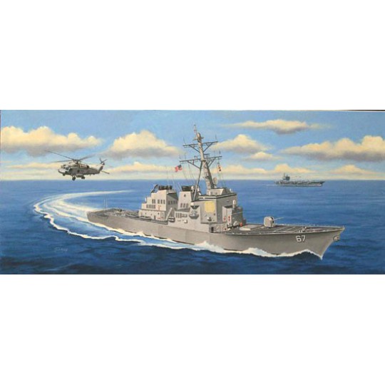 Maquette de Bateau en plastique USS COLE DDG-67 1/700 Maquette de Bateau en plastique USS COLE DDG-67 1/700