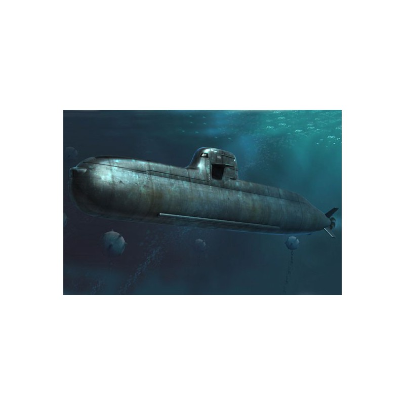 Maquette de Bateau en plastique SOUS MARIN ALLEMAND 212 1/350