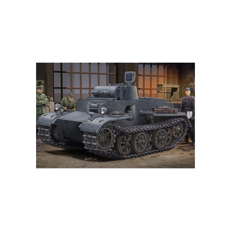 Maquette de Char en plastique Pzkpfw.IAusf.F Early 1/35