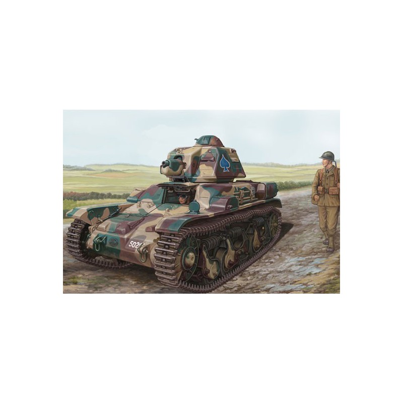 Maquette de Char en plastique Char Français Renault R35 1/35