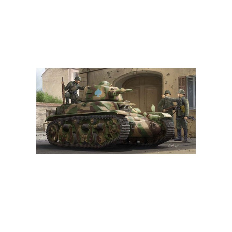 Maquette de Char en plastique French R39 Light Infantry 1/35