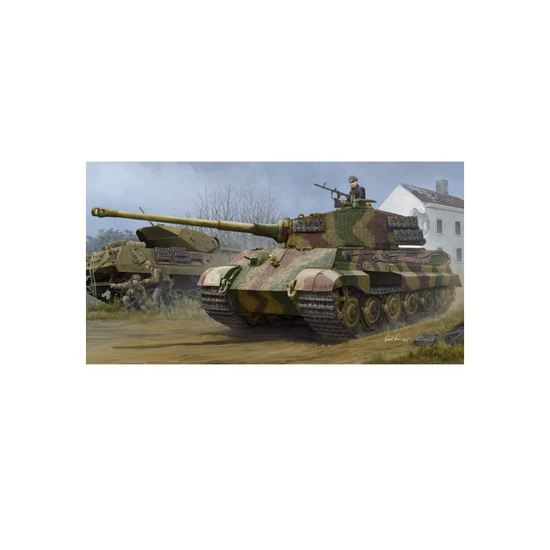 Maquette de Char en plastique Pz.Kpfw.VI Sd.Kfz.182 Tiger II 1/35