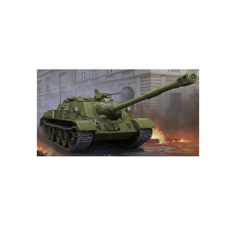 Maquette de Char en plastique Soviet SU-122-54 Tank Destroyer 1/35