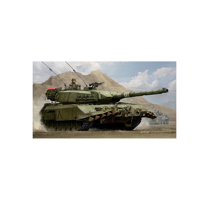 Maquette de Char en plastique Leopard C2 MEXAS with TWMP 1/35