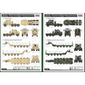 Maquette de camion en plastique M1070/M1000 HETS 1/35 Maquette de camion en plastique M1070/M1000 HETS 1/35