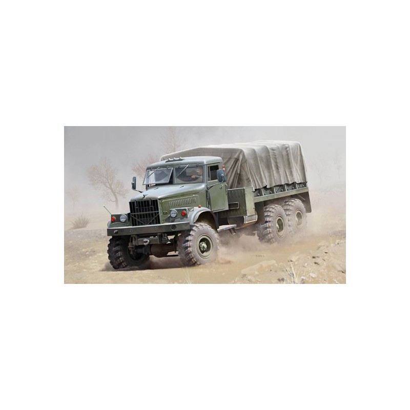 Maquette de camion en plastique Russian KrAZ-255B 1/35