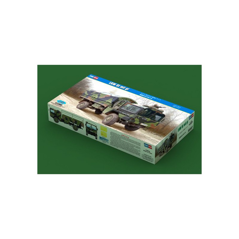 Maquette de camion en plastique German MAN-5 1/35