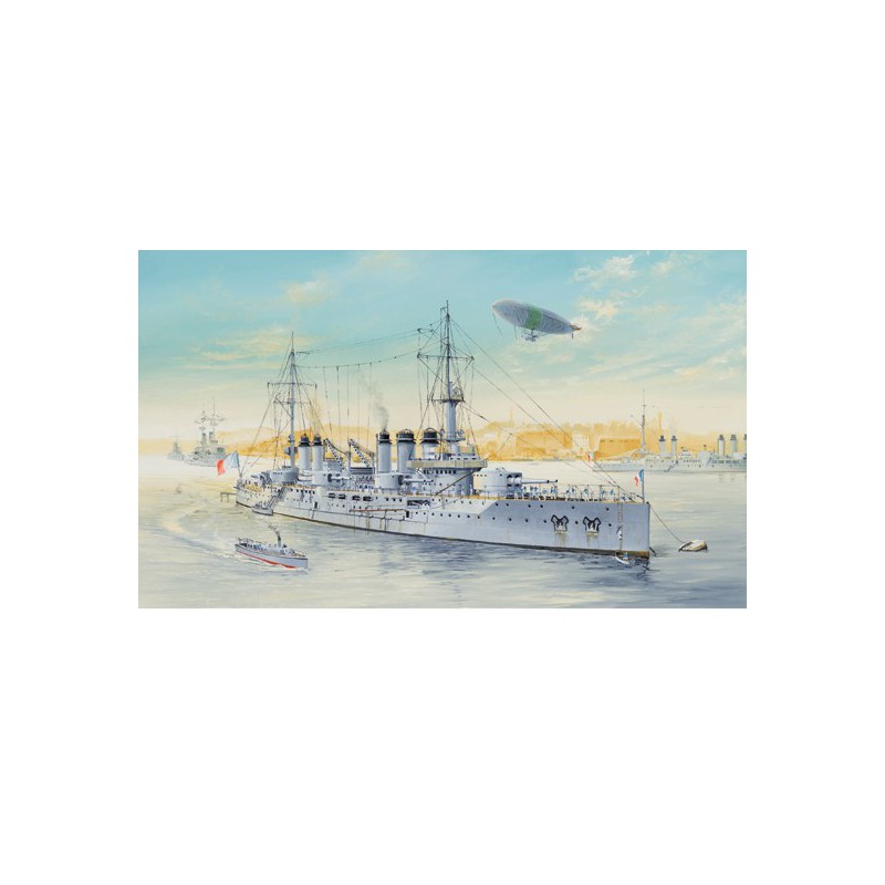 Maquette de Bateau en plastique Navire Voltaire 1/350