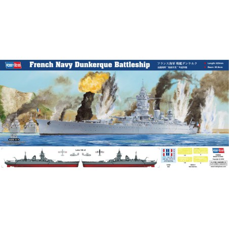 Maquette de Bateau en plastique NavireDunkerque 1/350 Maquette de Bateau en plastique NavireDunkerque 1/350