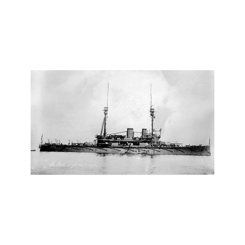 Maquette de Bateau en plastique HMS AGAMENON 1/350