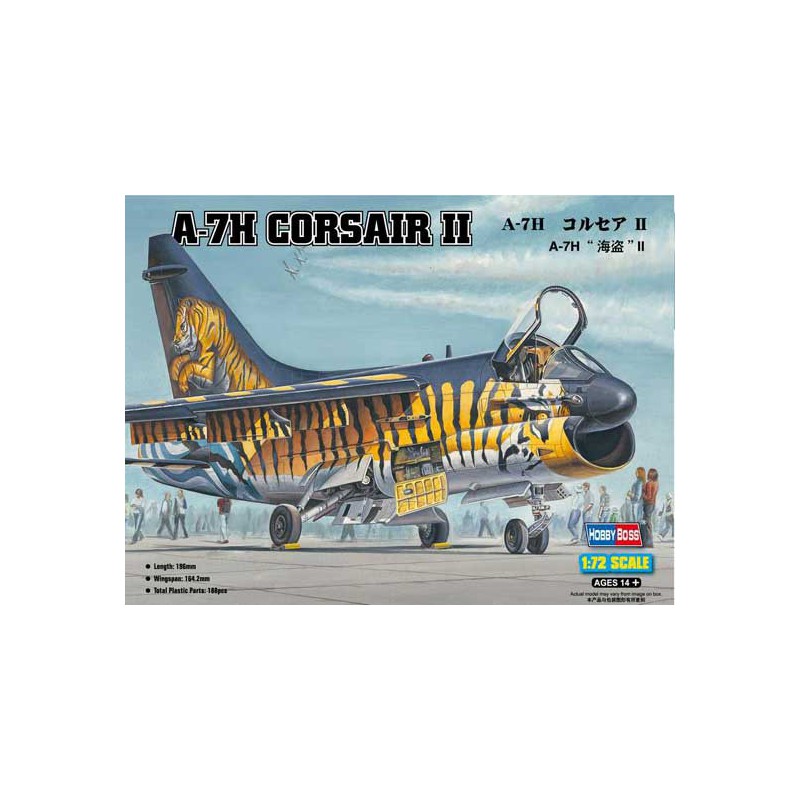Maquette d'avion en plastique A-7H Corsair II 1/72
