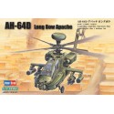 Maquette d'hélicoptère en plastique AH-64D Apache Helicoptere 1/72 Maquette d'hélicoptère en plastique AH-64D Apache Helicoptere 1/72