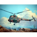 Maquette d'hélicoptère en plastique Mil mi-2T Hoplite 1/72 Maquette d'hélicoptère en plastique Mil mi-2T Hoplite 1/72