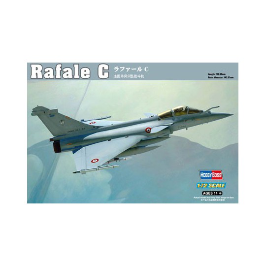 Maquette d'avion en plastique Rafale C 1/72 Maquette d'avion en plastique Rafale C 1/72