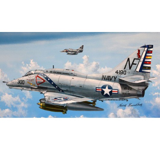 Maquette d'avion en plastique A-4F Sky Hawk 1/72 Maquette d'avion en plastique A-4F Sky Hawk 1/72