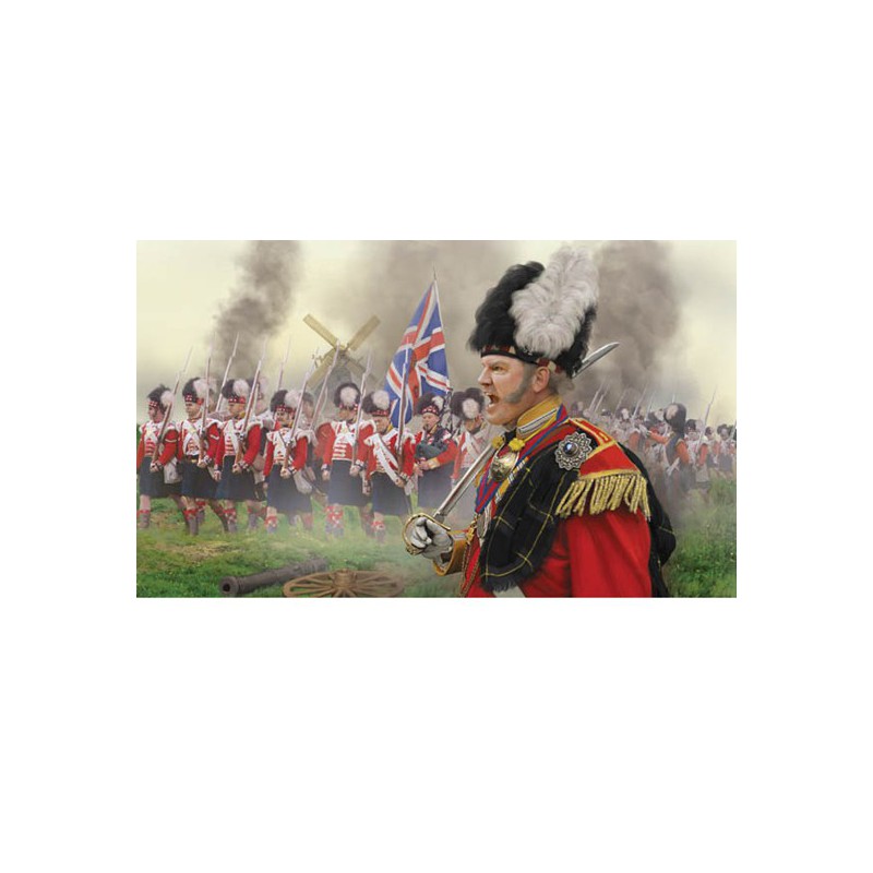 Figurine Highlanders on march 1/72