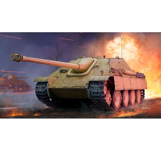 Maquette de Char en plastique German Sd.Kfz 173 Jagdpanther Early Version 1/16 Maquette de Char en plastique German Sd.Kfz 173 Jagdpanther Early Version 1/16