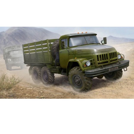 Maquette de camion en plastique Russian Zil-131 Maquette de camion en plastique Russian Zil-131