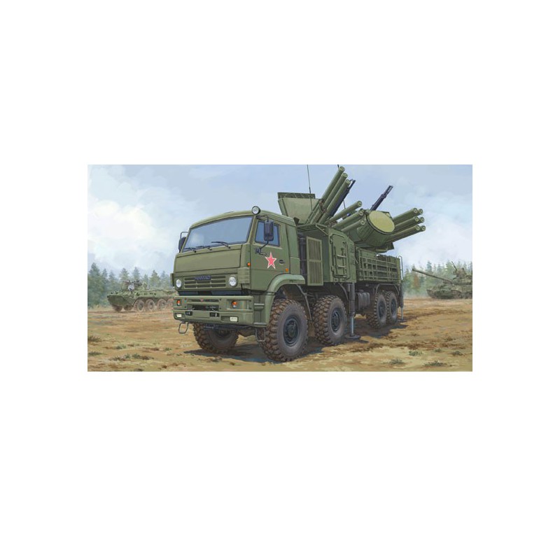 Maquette de Char en plastique Russian 72V6E4 Combat Vehicle of 96K6 Pantsir 1/35