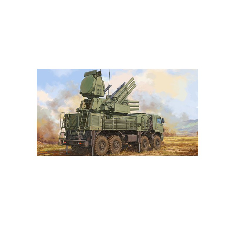 Maquette de Char en plastique Russian 72V6E4 Combat Unit of 96K6 Pantsir-S1 1/35