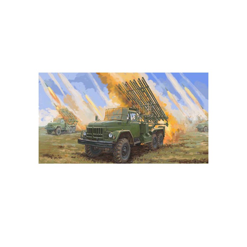 Maquette de Char en plastique Soviet 2B7R Multiple Rocket Launcher BM13 NMM 1/35