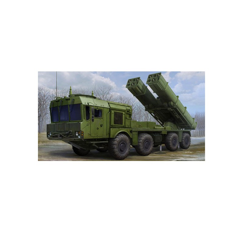 Maquette de Char en plastique Russian 9A53 Uragan-1M MLRS (Tornado-s) 1/35