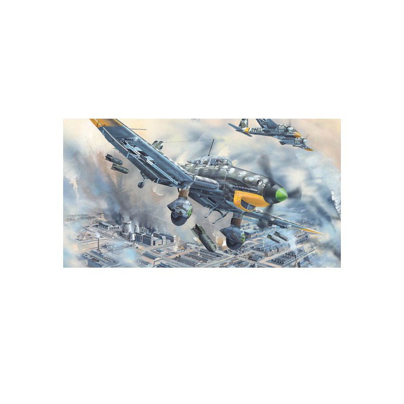 Maquette d'avion en plastique Junkers Ju-87D-5 Stuka 1/24