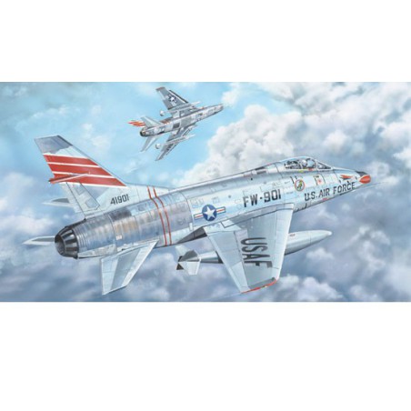 Maquette d'avion en plastique F-100C Super Sabre 1/32 Maquette d'avion en plastique F-100C Super Sabre 1/32