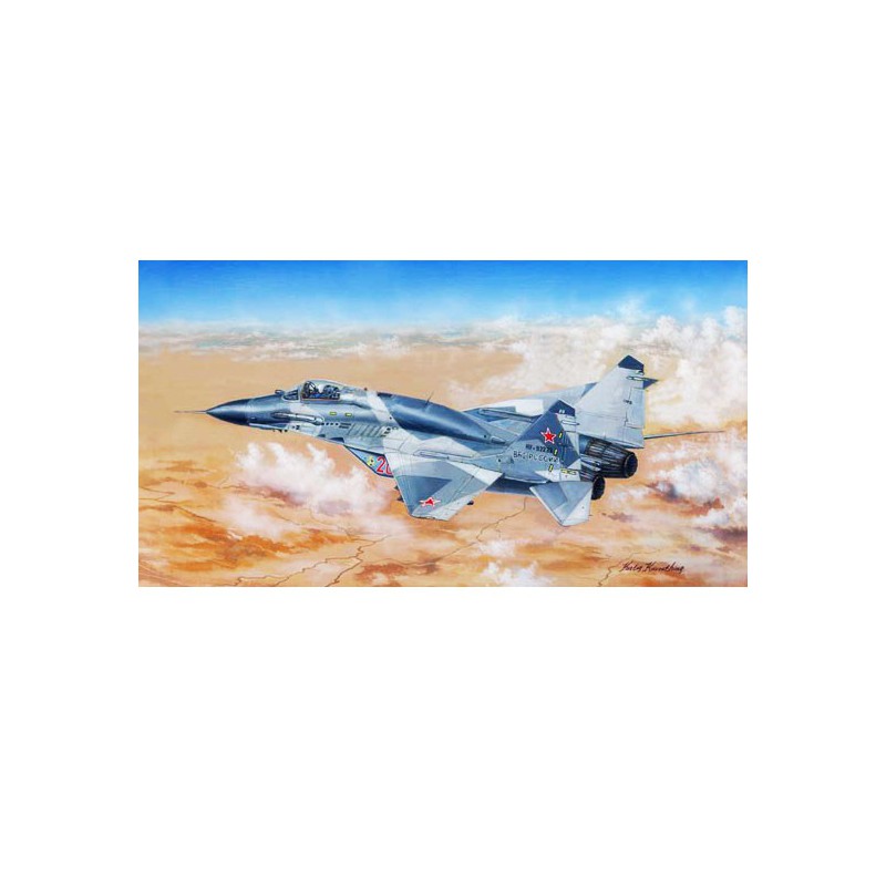Maquette d'avion en plastique Russian MIG-29SMT Fulcrum 1/32