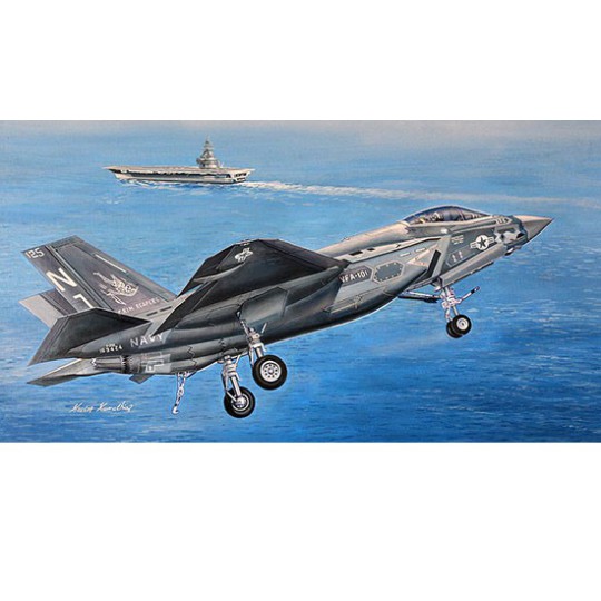 Maquette d'avion en plastique F-35C Lightning 1/32 Maquette d'avion en plastique F-35C Lightning 1/32