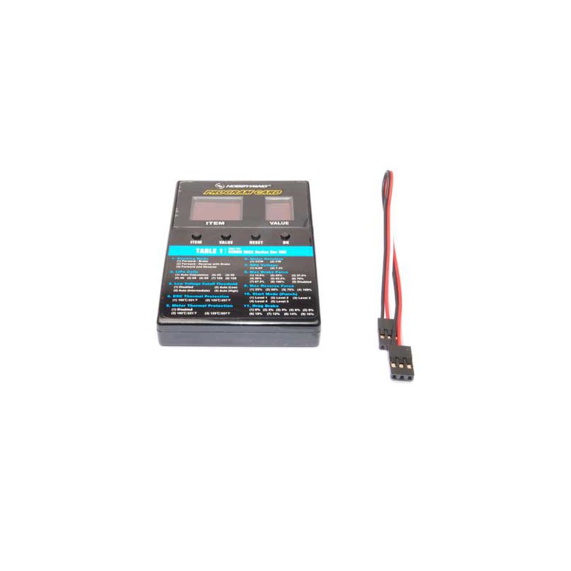 Moteur électrique radiocommandé Boitier Programmation Variateur BL