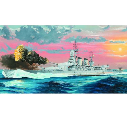 Maquette de Bateau en plastique Italian Navy Battleship RN Littorio 1941 1/350 Maquette de Bateau en plastique Italian Navy Battleship RN Littorio 1941 1/350