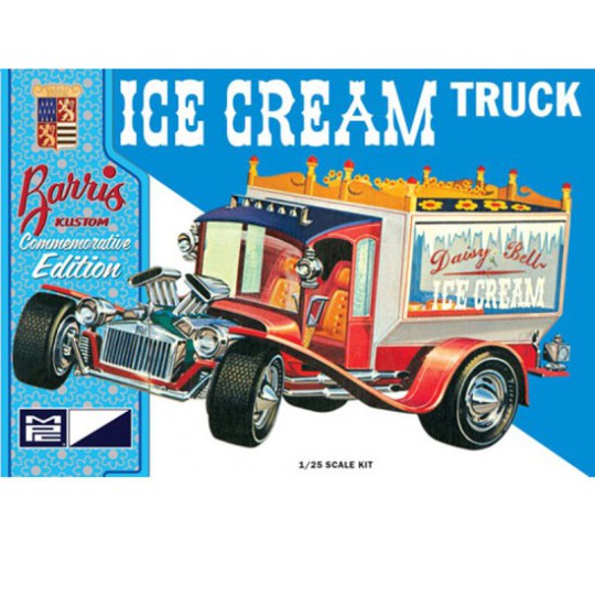 Maquette de camion en plastique Ice Cream Truck 1/25 Maquette de camion en plastique Ice Cream Truck 1/25
