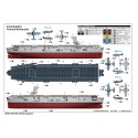 Maquette de Bateau en plastique USS CVE-26 Sangamon 1/350 Maquette de Bateau en plastique USS CVE-26 Sangamon 1/350