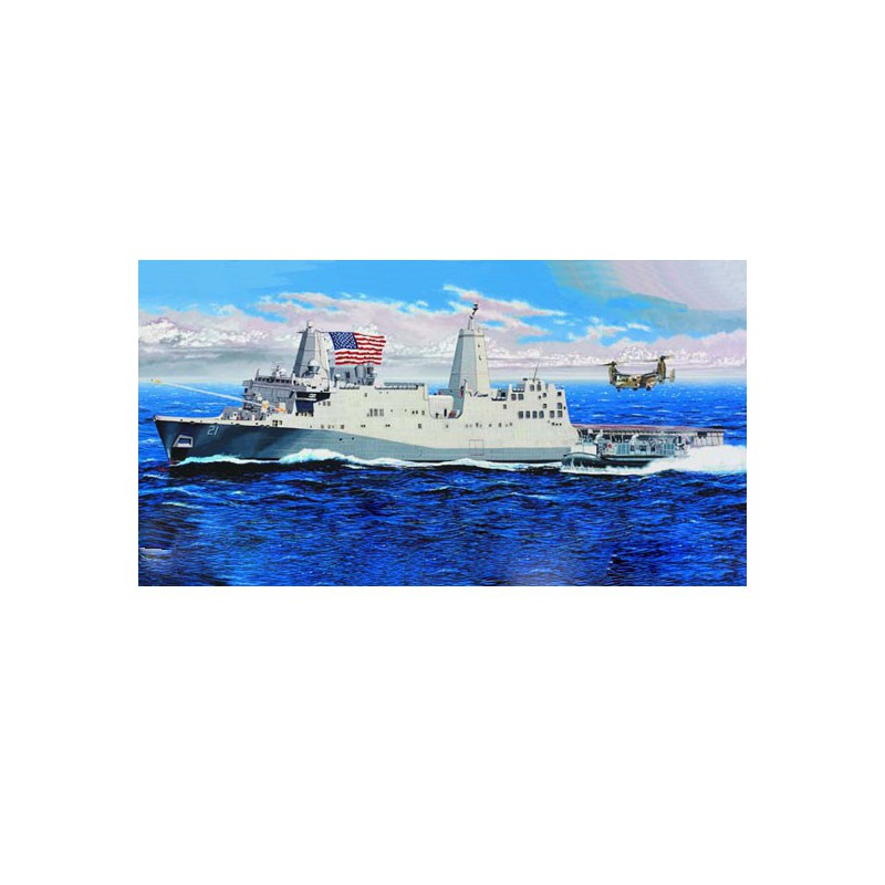 Maquette de Bateau en plastique USS New York (LPD-21) 1/350