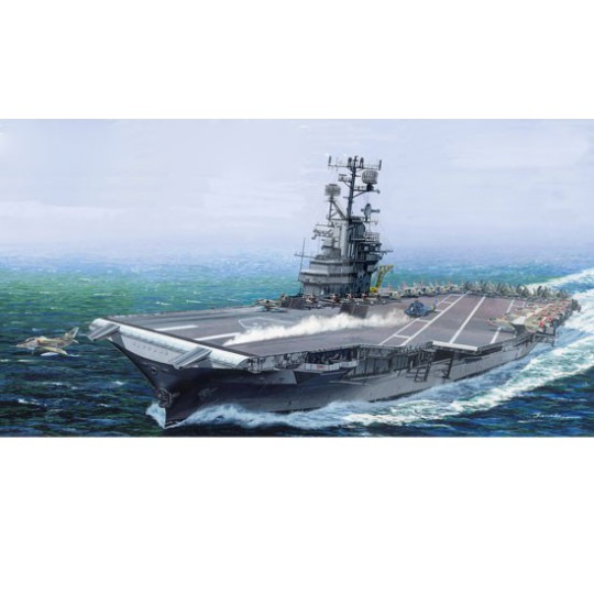 Maquette de Bateau en plastique USS Intrepid CV-11 1/350 Maquette de Bateau en plastique USS Intrepid CV-11 1/350
