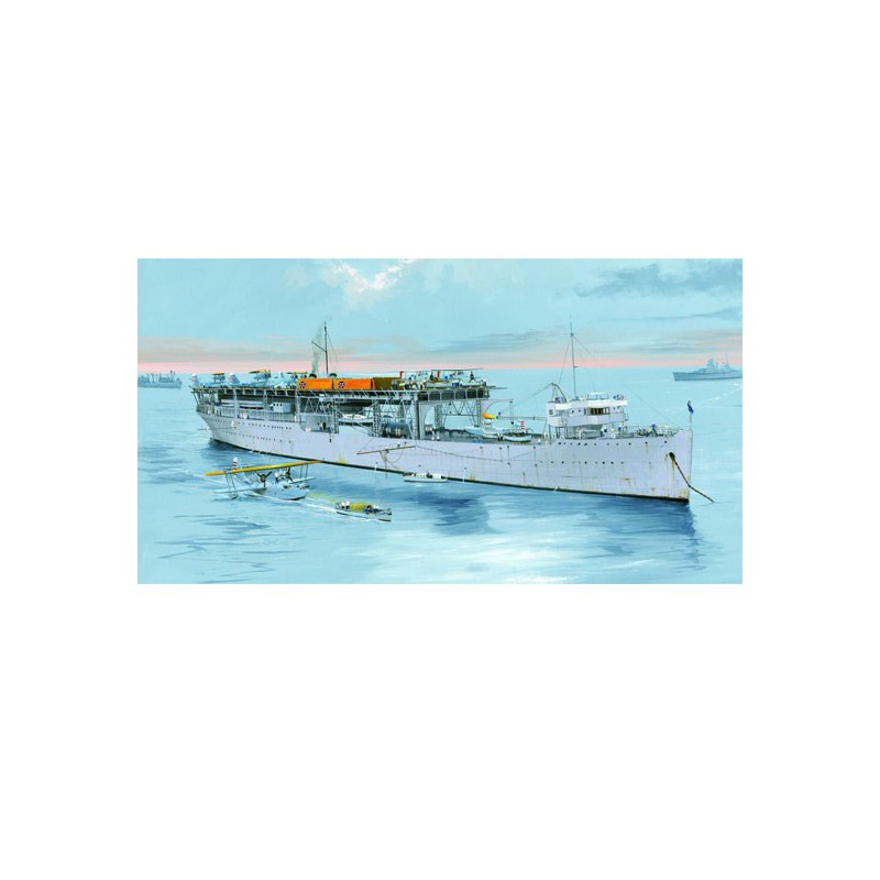 Maquette de Bateau en plastique USS Langley AV-3 1/350