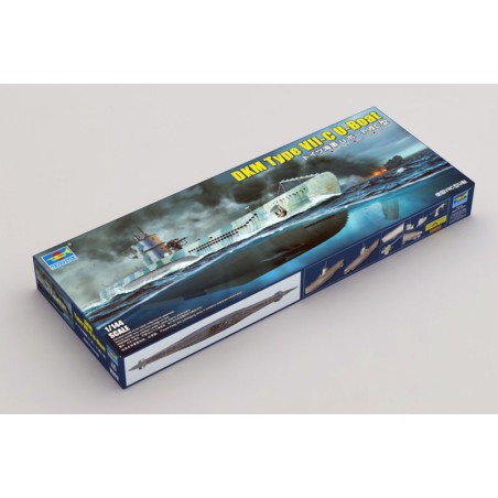 Maquette de Bateau en plastique DKM Navy Type VII-C U-Boat 1/144 Maquette de Bateau en plastique DKM Navy Type VII-C U-Boat 1/144