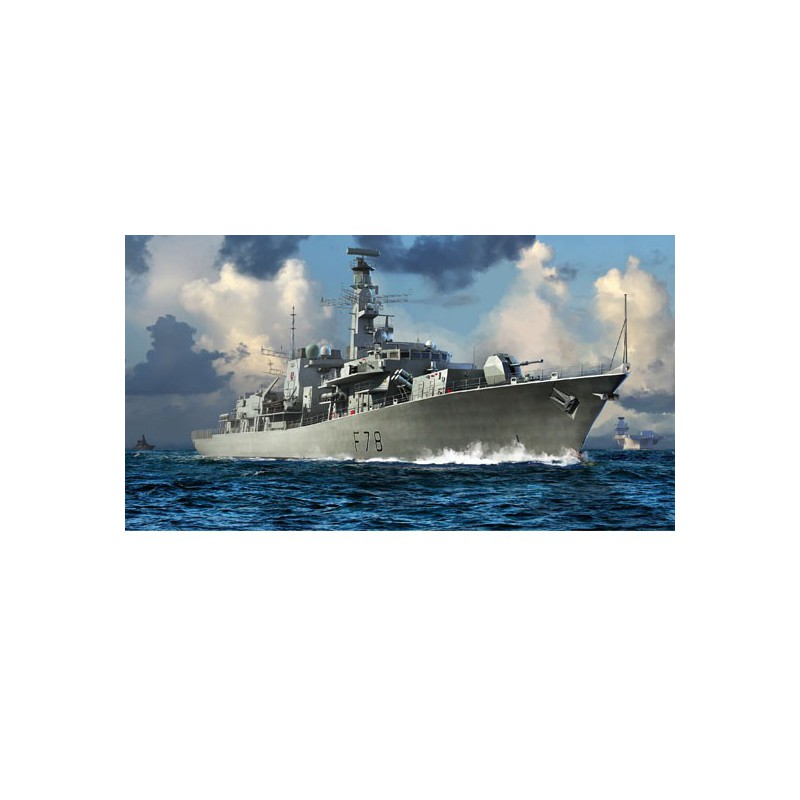 Maquette de Bateau en plastique HMS TYPE 23 – Kent(F78) 1/700