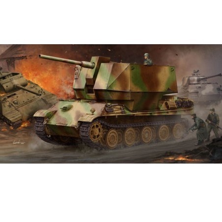 Maquette de Char en plastique Flakpanther w/8.8cm Flak 36/37 1/35 Maquette de Char en plastique Flakpanther w/8.8cm Flak 36/37 1/35