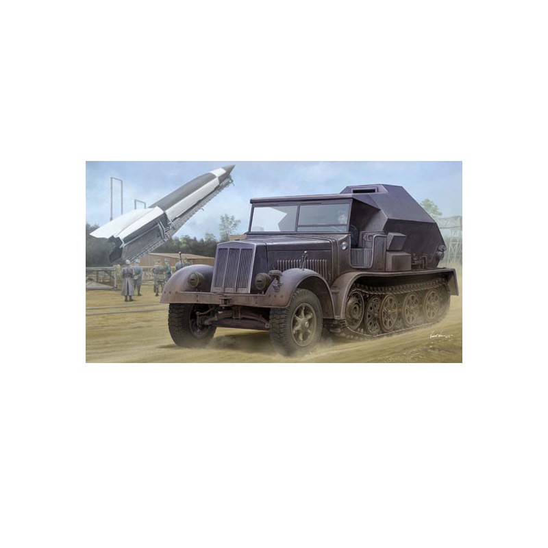 Maquette de Char en plastique Sd.Kfz.7/3 Half-Track Artillery Tractor 1/35