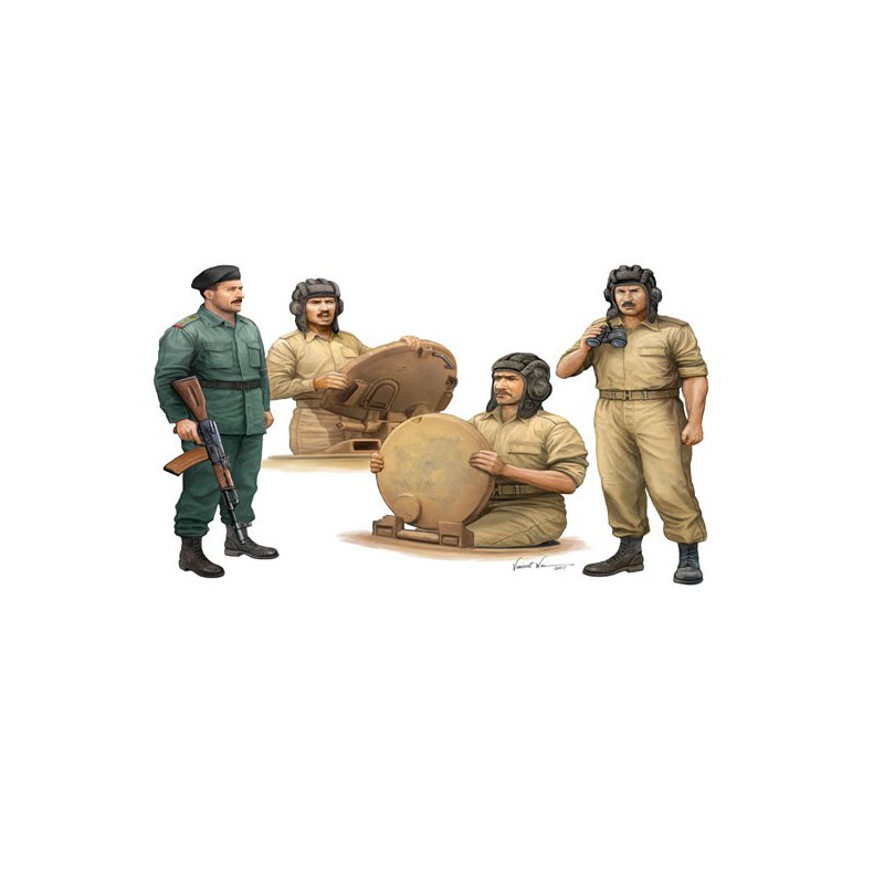 Figurine IRAQI TANK CREW