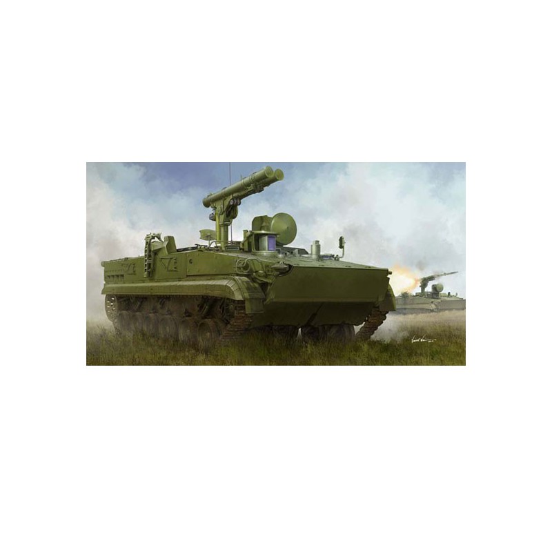 Maquette de Char en plastique Russian 9P157-2 Khrizantema Anti-tank system 1/35