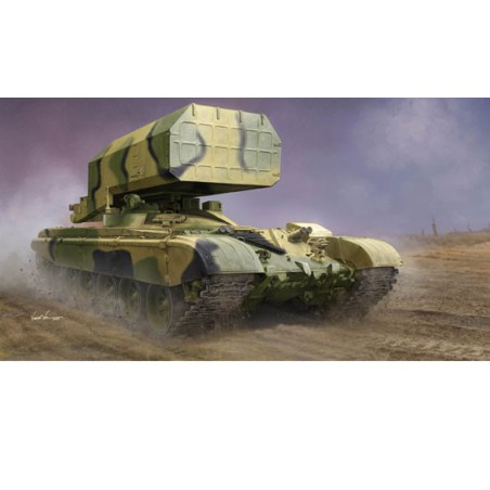 Maquette de Char en plastique Russian TOS-1 Multiple Rocket Launcher Mod.1989 1/ Maquette de Char en plastique Russian TOS-1 Multiple Rocket Launcher Mod.1989 1/