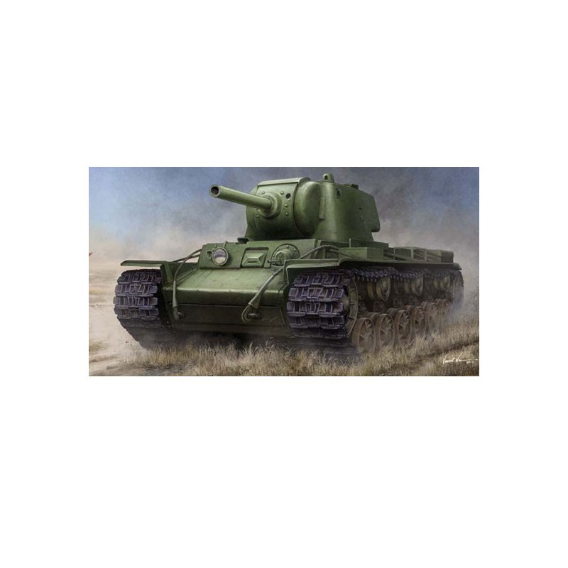 Maquette de Char en plastique Russian KV-9 Heavy Tank 1/35