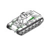 Maquette de Char en plastique KV-1 1942 Simplified Turret Tank 1/35